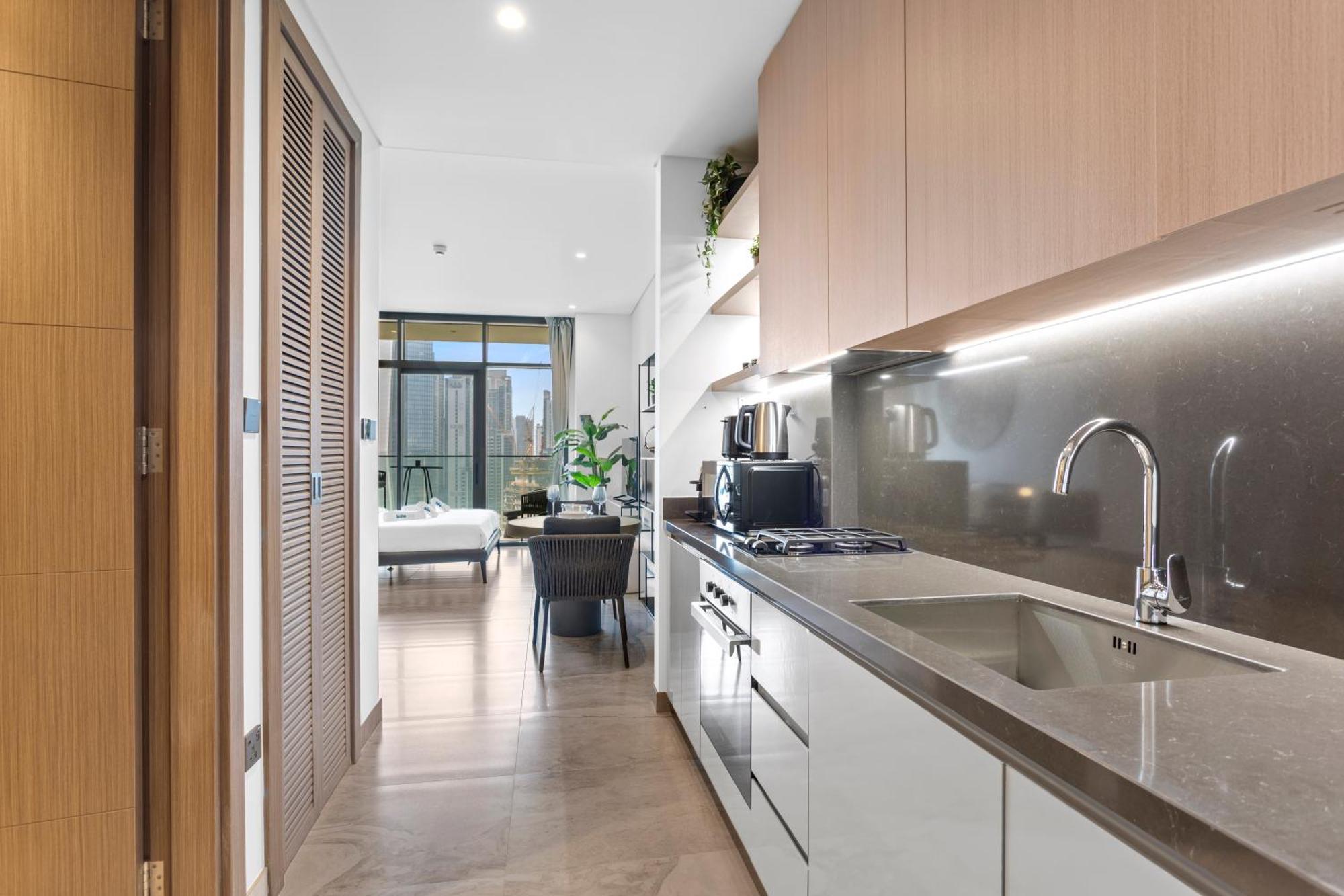 Apartment Designer W Burj Khalifa View In Peninsula