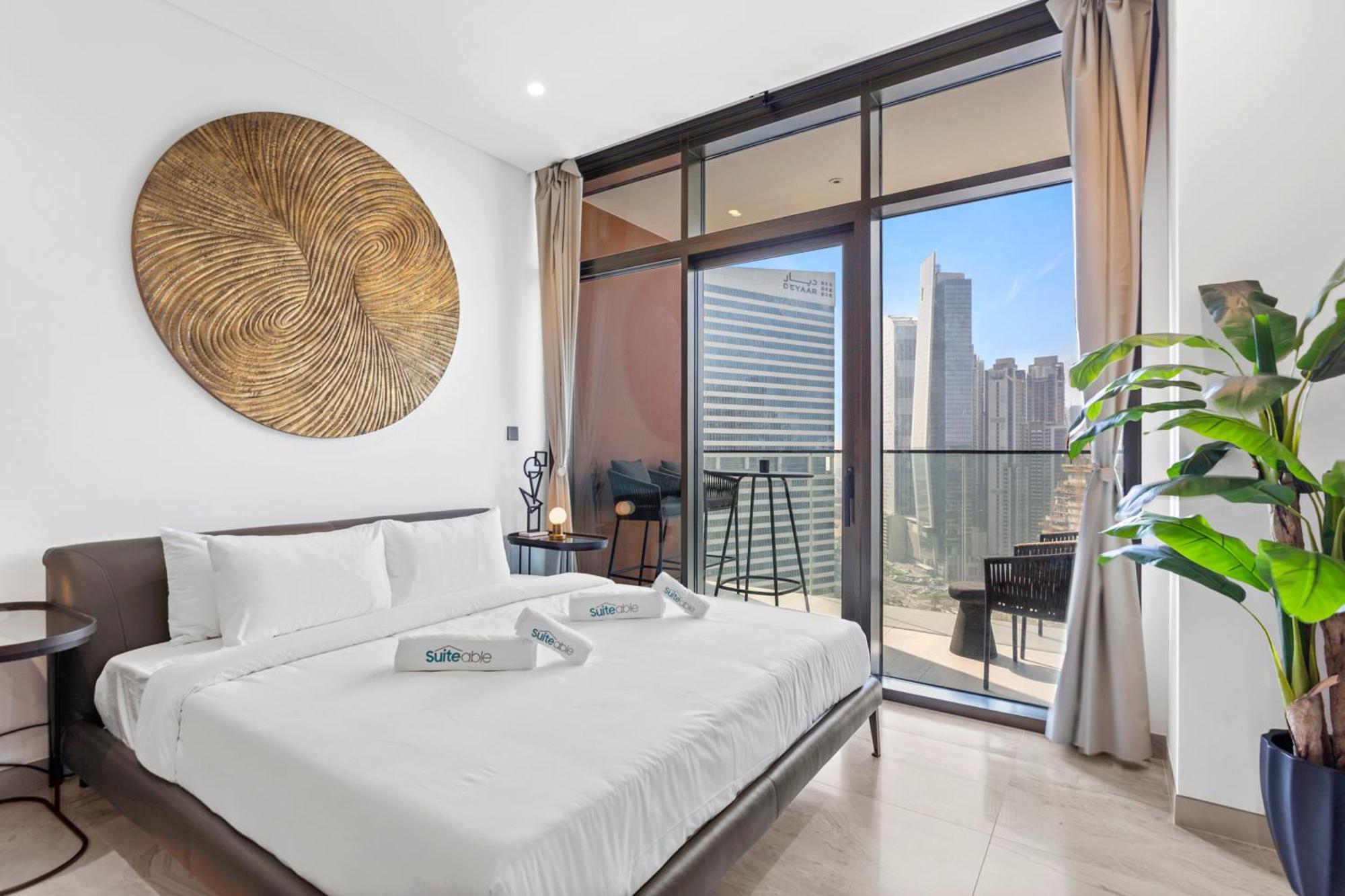 Apartment Designer W Burj Khalifa View In Peninsula Dubai