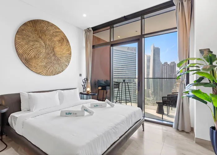 Designer Studio W Burj Khalifa View In Peninsula