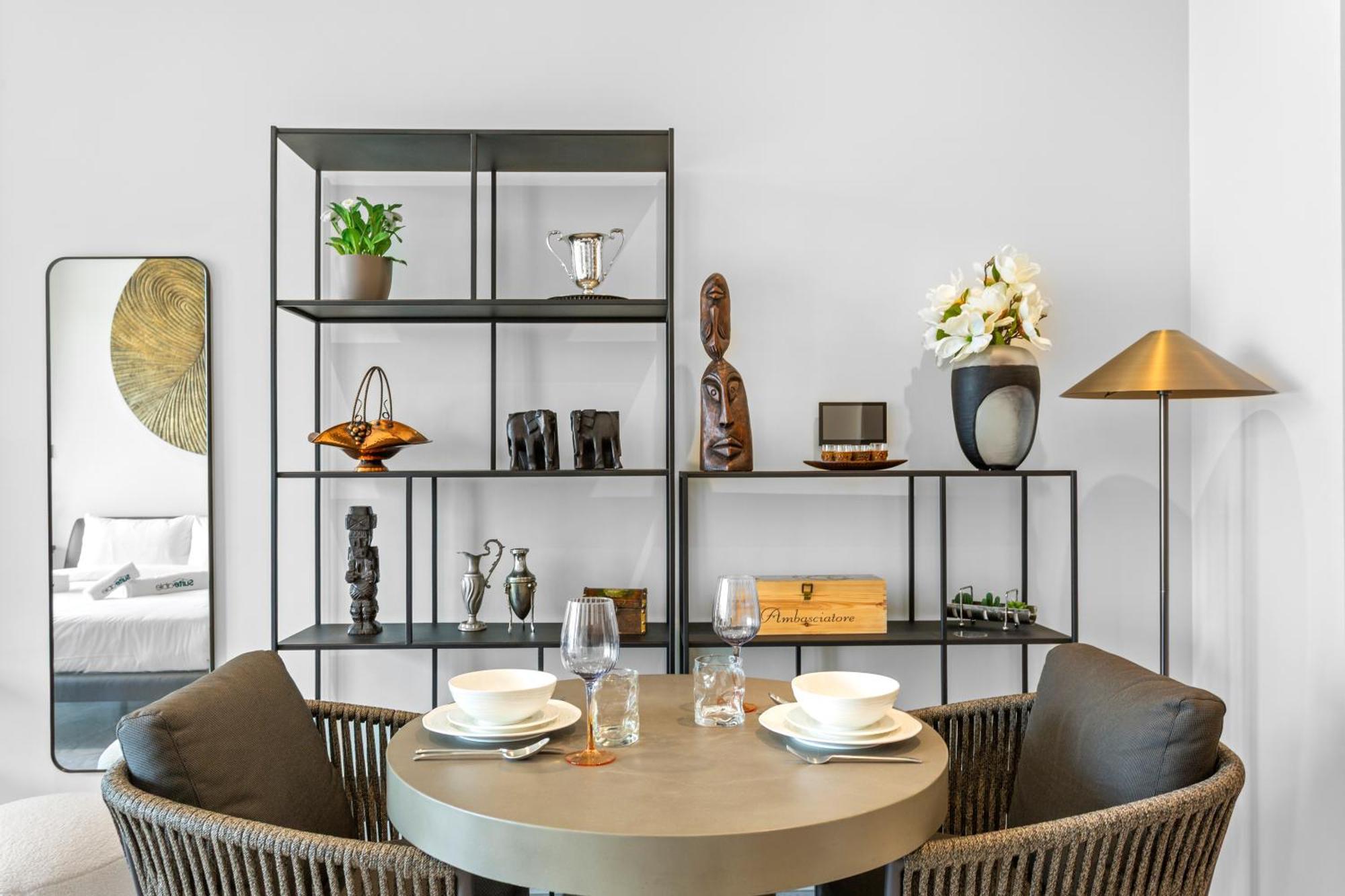 Designer W Burj Khalifa View In Peninsula Apartment *